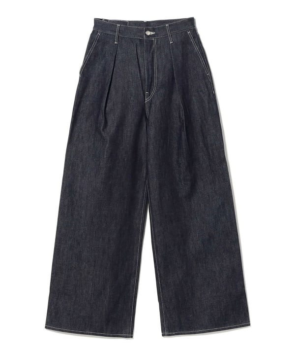 Graphpaper / Selvage Denim Two Tuck Wide Pants