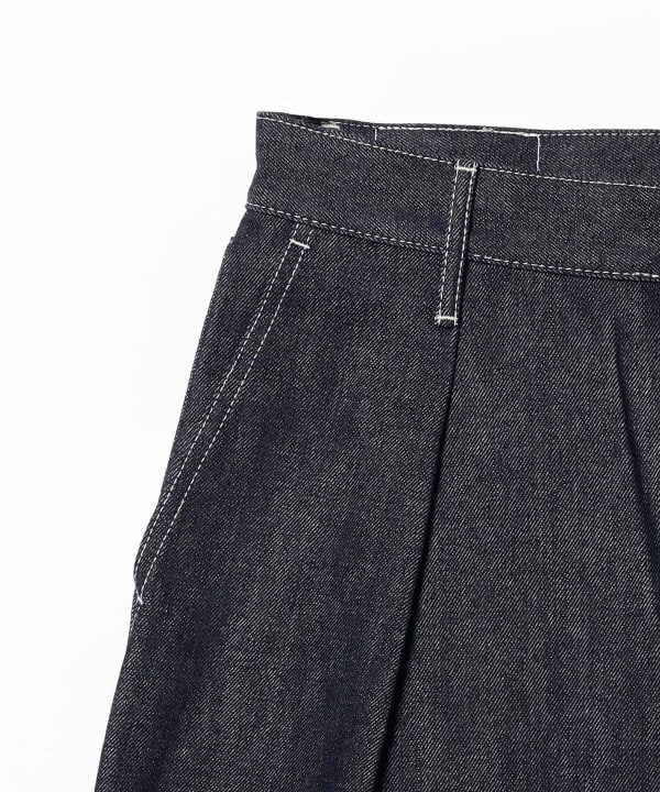 Graphpaper / Selvage Denim Two Tuck Wide Pants