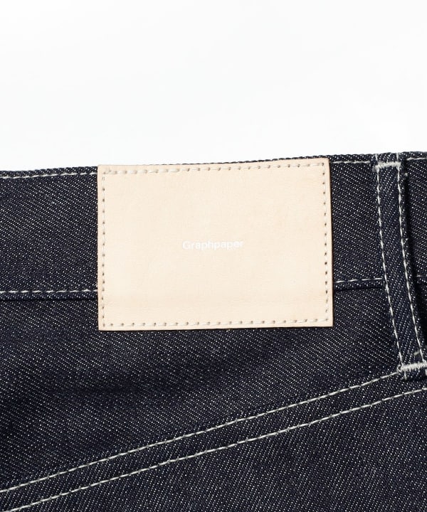 Graphpaper / Selvage Denim Two Tuck Wide Pants
