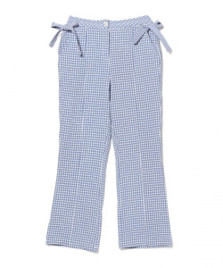 sister jane / Pebble Gingham Bow Trousers