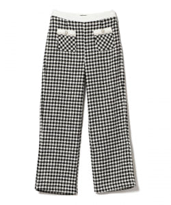 sister jane / Cher Tweed Wide Leg Trousers