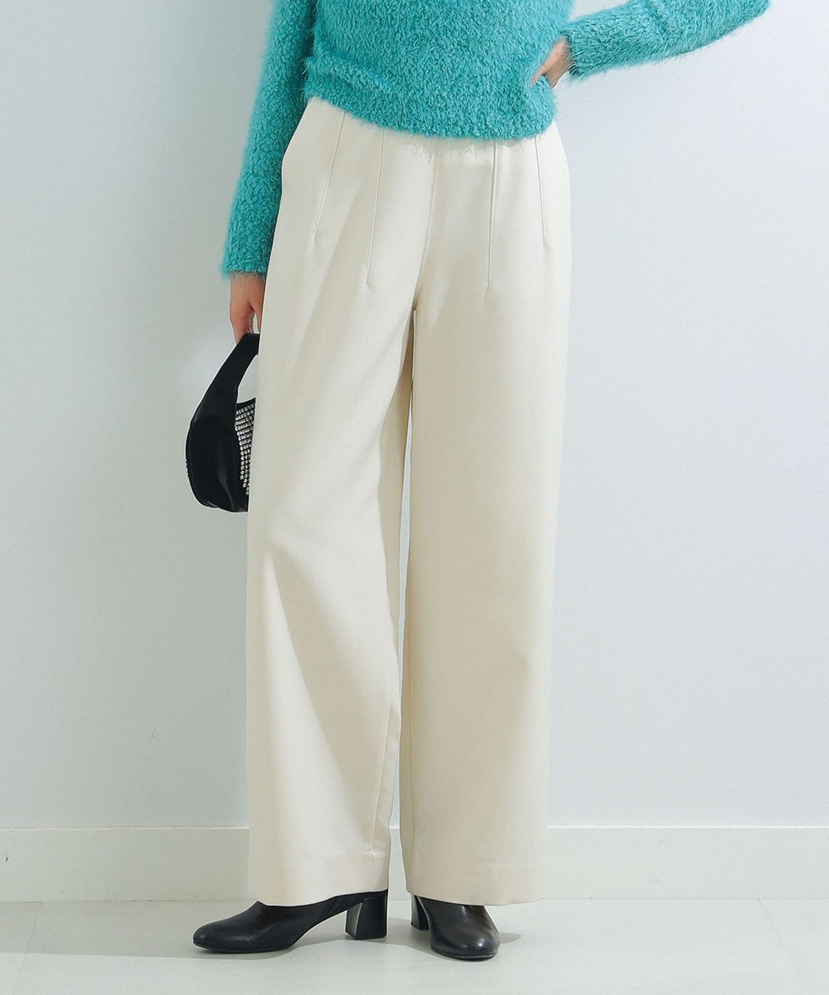 Ray BEAMS Ray BEAMS Ray BEAMS / High waist wide pants (casual