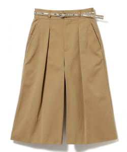 ▲○beautiful people / Chino Culottes Skirt