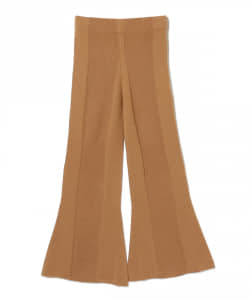 ▲○Uhr / Flare Rib Pants