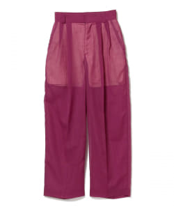 ▲○Uhr / Sheer Pants