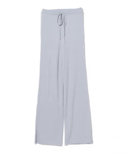 ▲○W/cashmere / ribbed pants