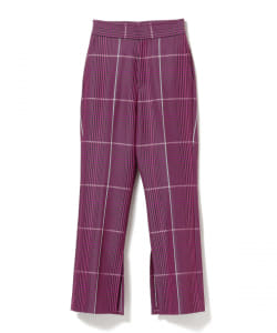 ▲○Uhr / Plaid Pants