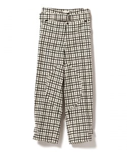 ○beautiful people / Wool Check Military Pants