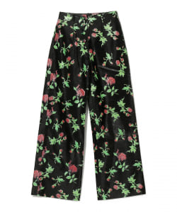 ▲○YUHAN WANG / rose print Trousers