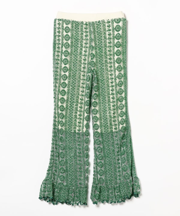 FUMIE=TANAKA tulle embroidery ワンピース｜レディース 