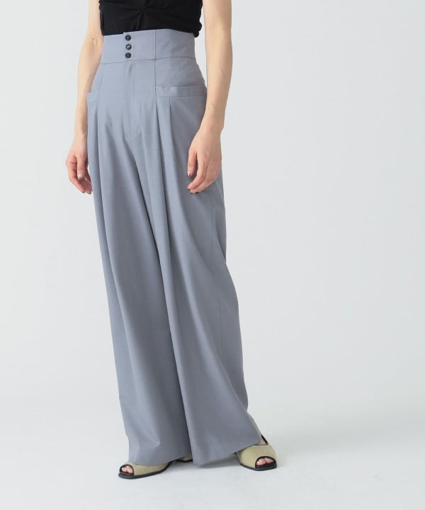 Ray BEAMS Ray BEAMS RBS High waist wide pants (casual pants) mail