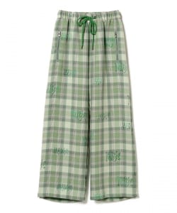 ▲○FACETASM / CHECK PANTS