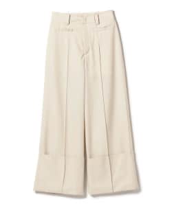 ▲〇Uhr / Cuffed Trousers