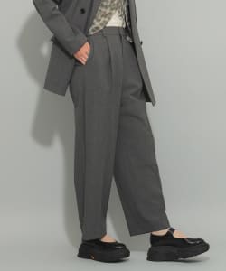 【TIME SALE商品】Ray BEAMS / 女裝 單褶 西裝長褲