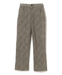 beautiful people / mole glen plaid bias cropped pants
