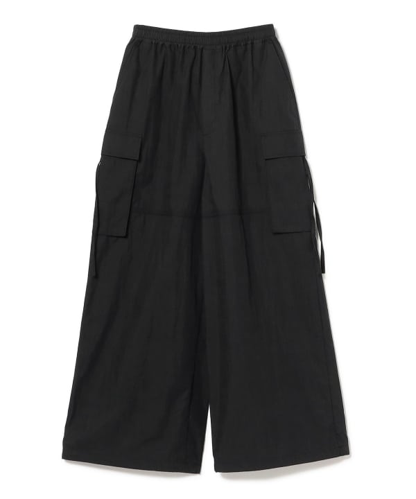 Ray BEAMS ワイド カーゴ パンツ Ray BEAMS（レイ ビームス）ストラップ カーゴ ワイド パンツ