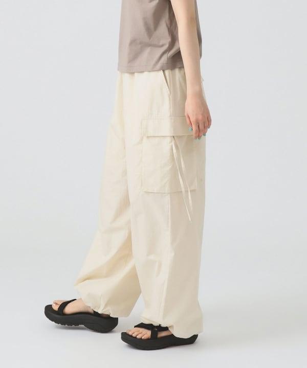 【新品、本物、当店在庫だから安心】 Ray BEAMS（レイ ビームス）ストラップ カーゴ ワイド パンツ パンツ