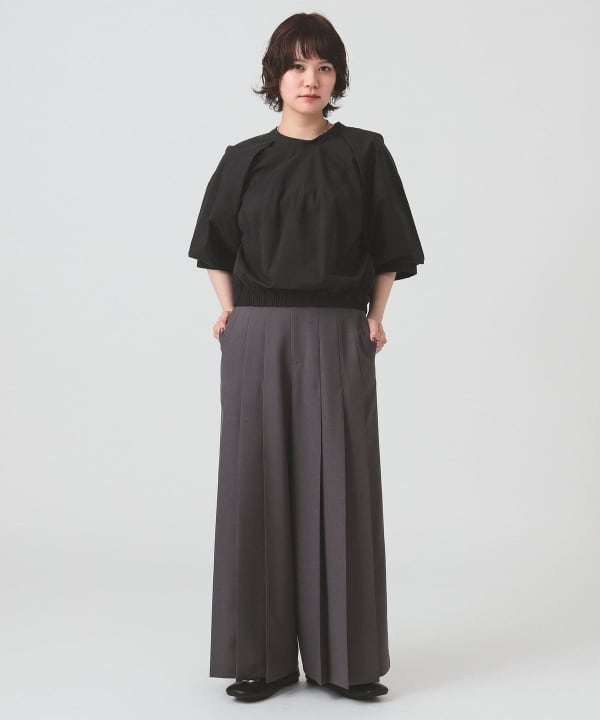 Ray BEAMS RBS / Ray BEAMS Pocket Layered Skirt (Skirt, Maxi