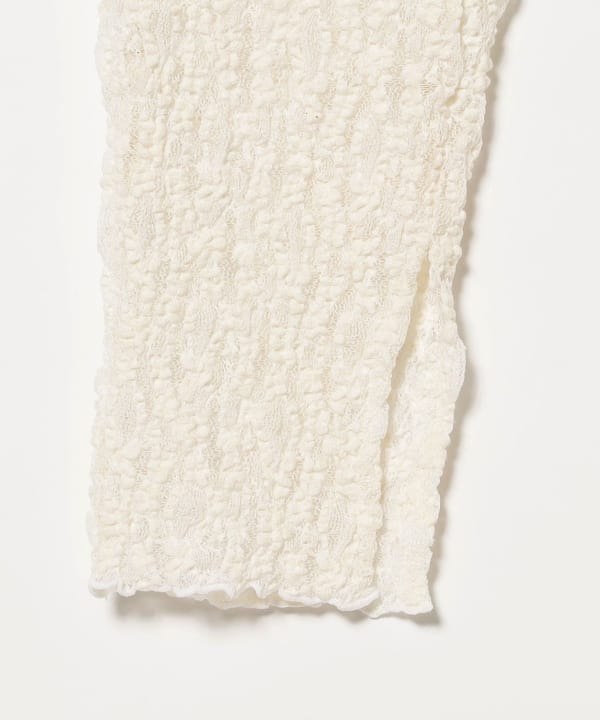 FUMIE TANAKA レースパンツ ラッセルレースパンツ 25SS】FUMIE TANAKA フミエタナカ / CUT LACE PANTS / レース
