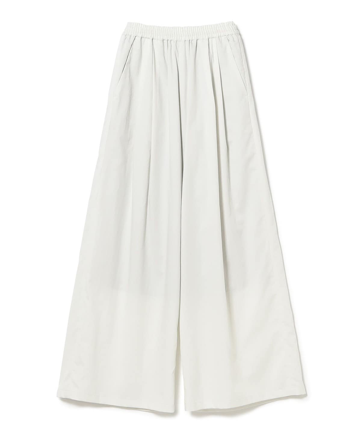 Graphpaper グラフペーパー / Silicon Poplin Two Tuck Wide Pants パンツ WOMEN ECRU 00 Graphpaper グラフペーパー / Silicon Poplin Two Tuck Wide Pants パンツ WOMEN ECRU 00