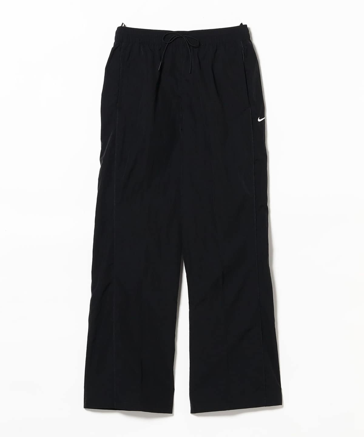 ハイウェストオープンヘムキルテッドパンツ　黒 NIKE（ナイキ）の「《セットアップ対応商品》ナイキ スポーツ
