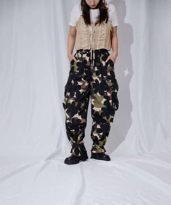 Sサイズ】BEAMS SSZ 10PKT PANTS カーゴパンツ カモフラ BEAMS JAPAN