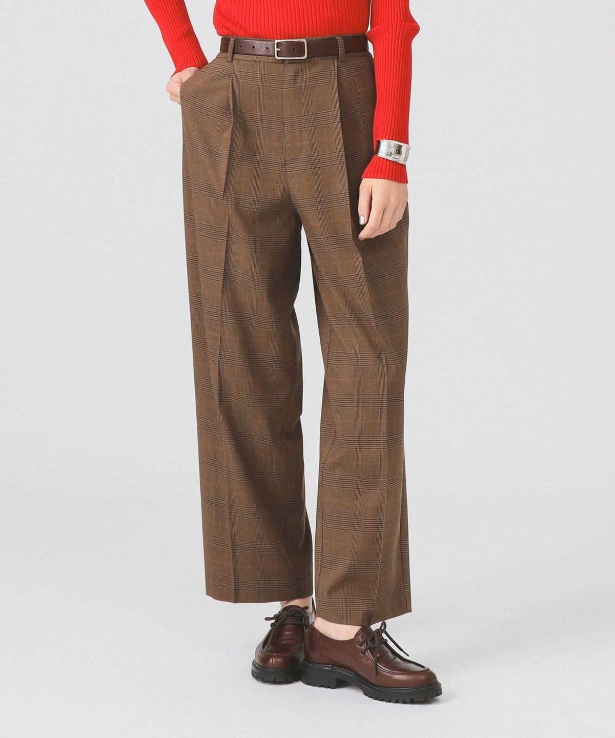 Ray BEAMS　レイ ビームス　セットアップ　パンツスーツ　ダークグレー Ray BEAMS（レイ ビームス）FARAH / Tow Tuck Wide Tapered