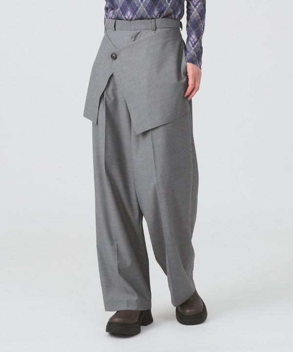 Ray BEAMS　レイ ビームス　セットアップ　パンツスーツ　ダークグレー Ray BEAMS（レイ ビームス）FARAH / Tow Tuck Wide Tapered