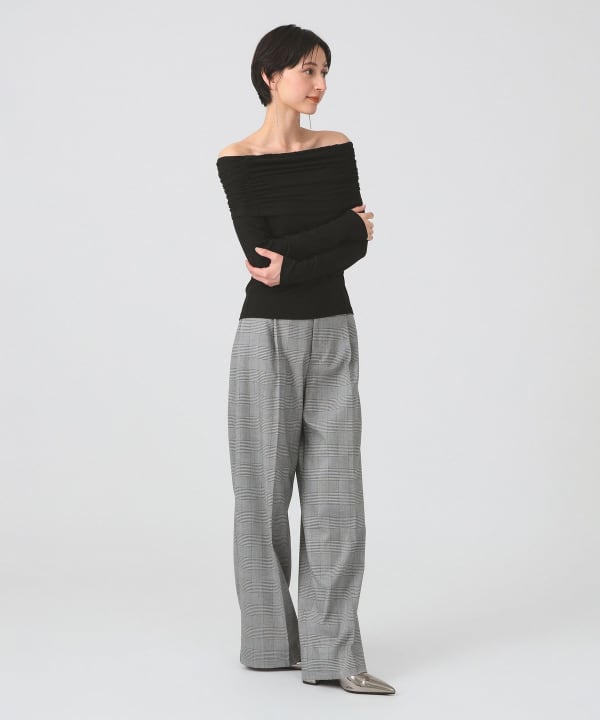 【新品】Ray BEAMS レイビームス タックフロント テーパード パンツ 0 61231145111_C_1.jpg