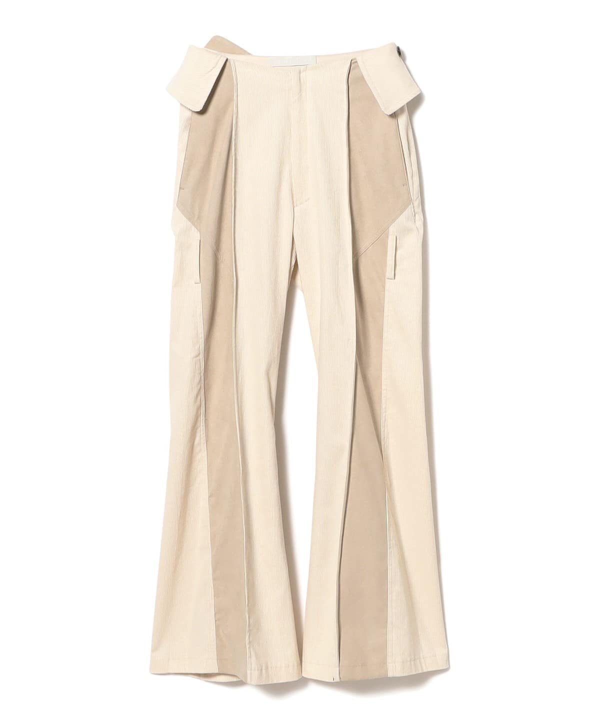 YOHEI OHNO / Reconstructed Corduroy Trousers パンツ WOMEN WHITE 36 YOHEI OHNO / Reconstructed Corduroy Trousers パンツ WOMEN WHITE 36