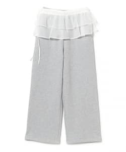 フリルベルト セット スウェットパンツ