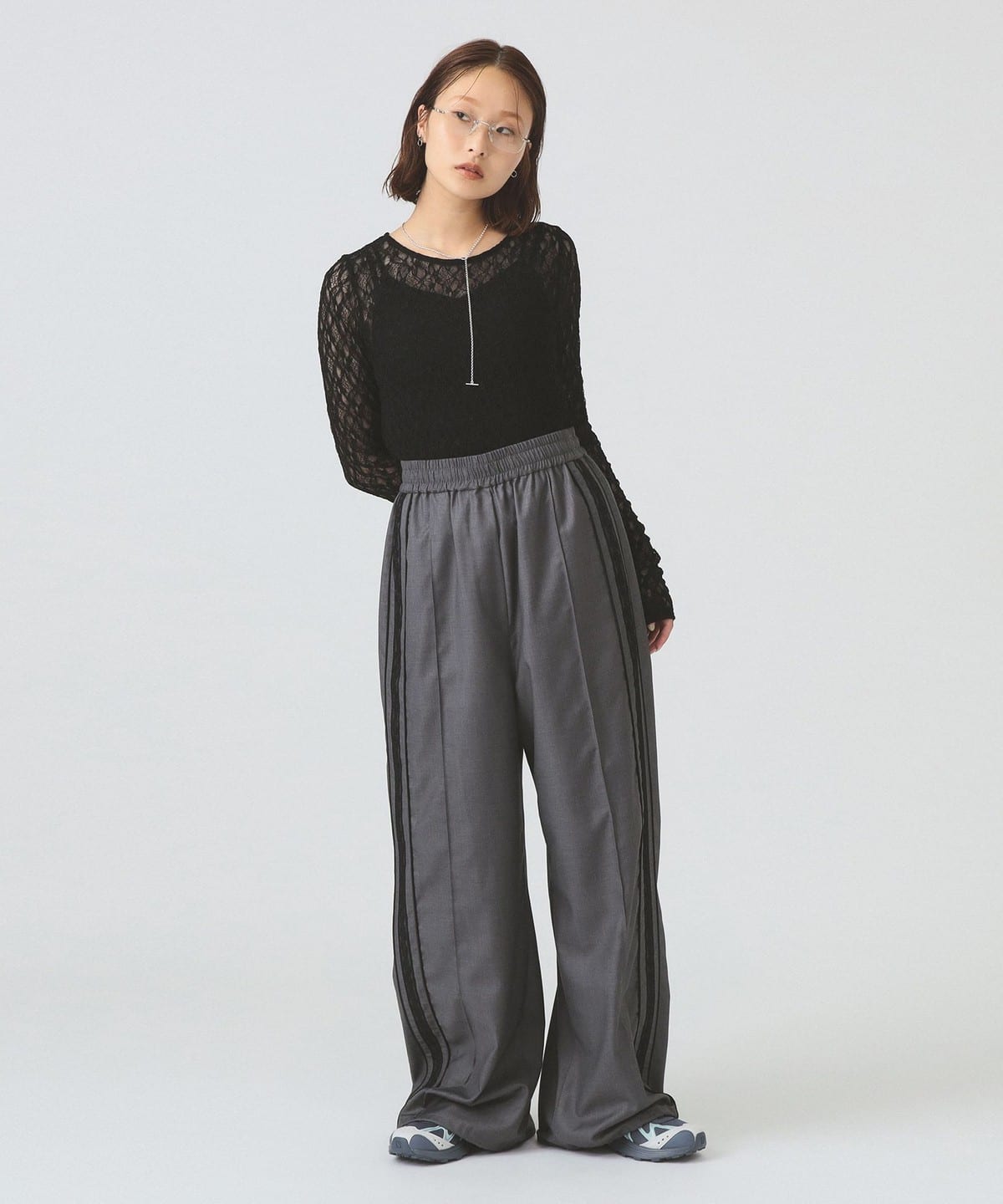 Ray BEAMS（レイ ビームス）レースライントラックパンツ（パンツ