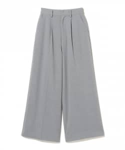 バックスリット ワイド パンツ