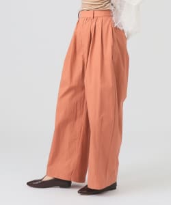 ギャザー ボリューム パンツ