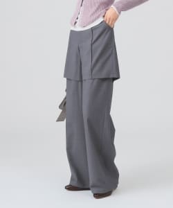 ハーフ レイヤード パンツ
