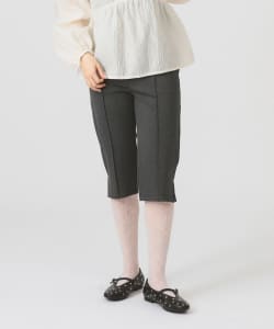 【+10%ポイントUP】ストレッチ カプリ パンツ