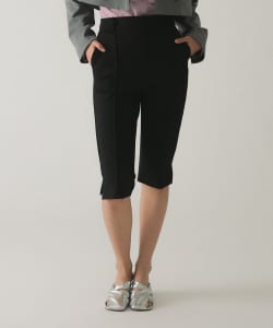 【+10%ポイントUP】ストレッチ カプリ パンツ