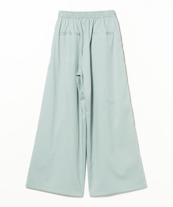 Graphpaper / Silicon Poplin Two Tuck Easy Wide Pants