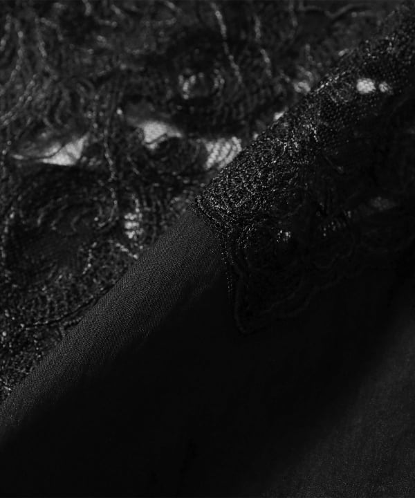 Cutwork lace pants