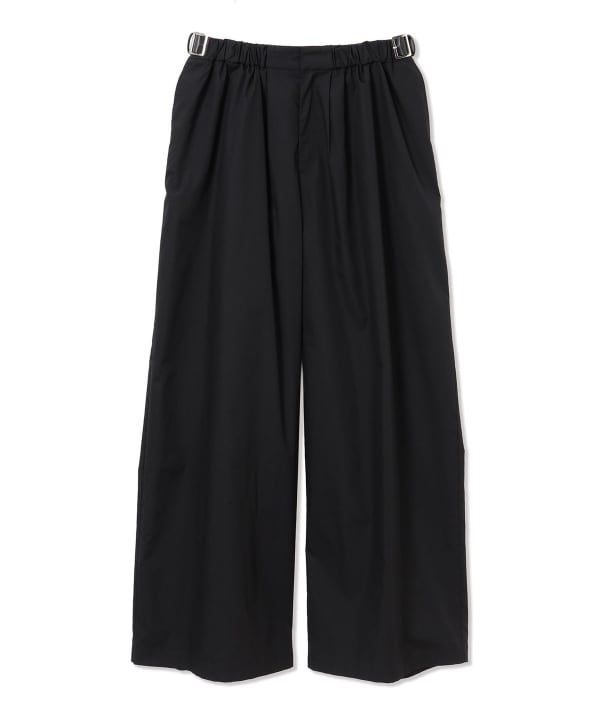 【+10%ポイントUP】サイド ベルト ワイド パンツ