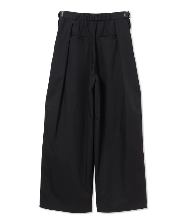 【+10%ポイントUP】サイド ベルト ワイド パンツ