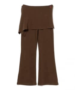 PISCESS / Button Layered Skirt Pants