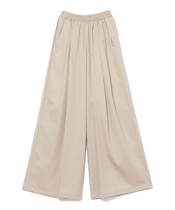 Graphpaper / Silicon Poplin Two Tuck Easy Wide Pants