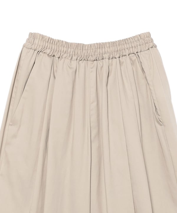 Graphpaper / Silicon Poplin Two Tuck Easy Wide Pants