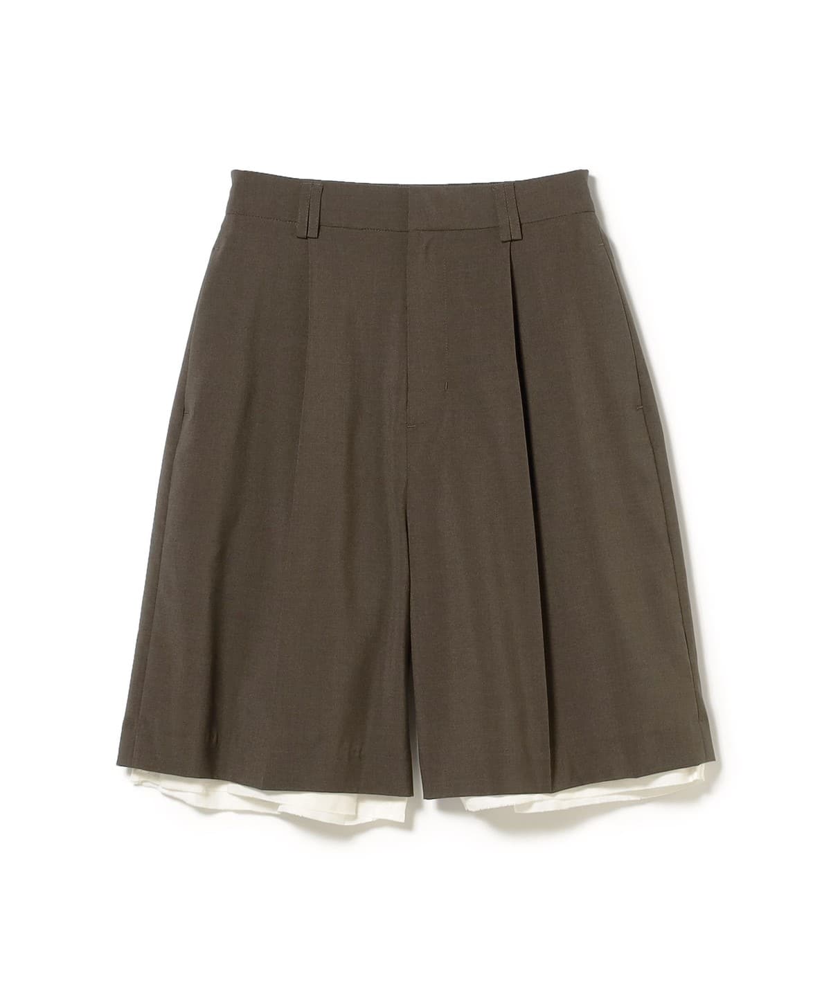 Ray BEAMS (Ray BEAMS) RBS / Color-coordinated hem half pants