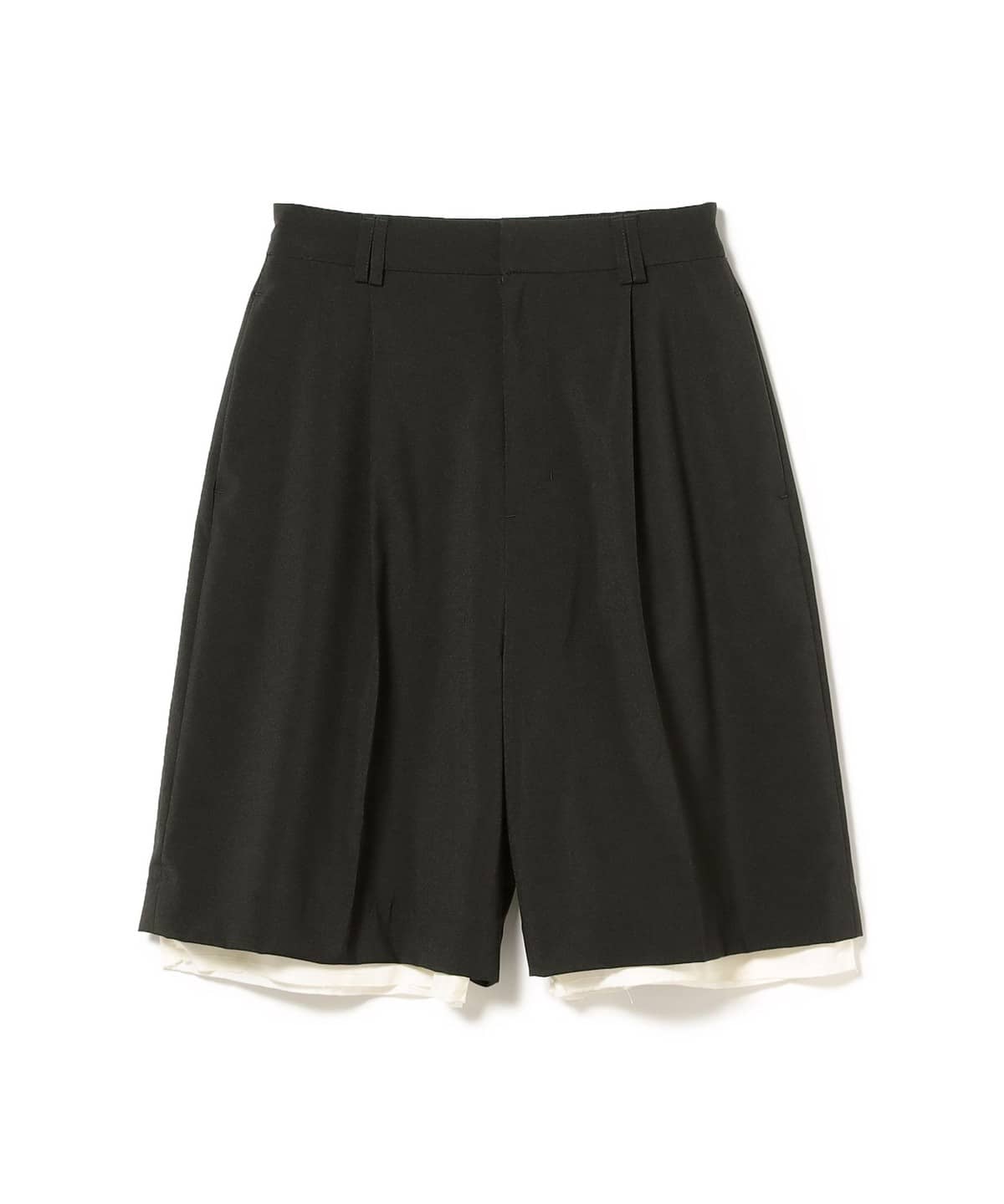 Ray BEAMS (Ray BEAMS) RBS / Color-coordinated hem half pants