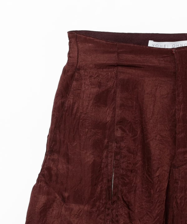 YOHEI OHNO / Zip Short Pants