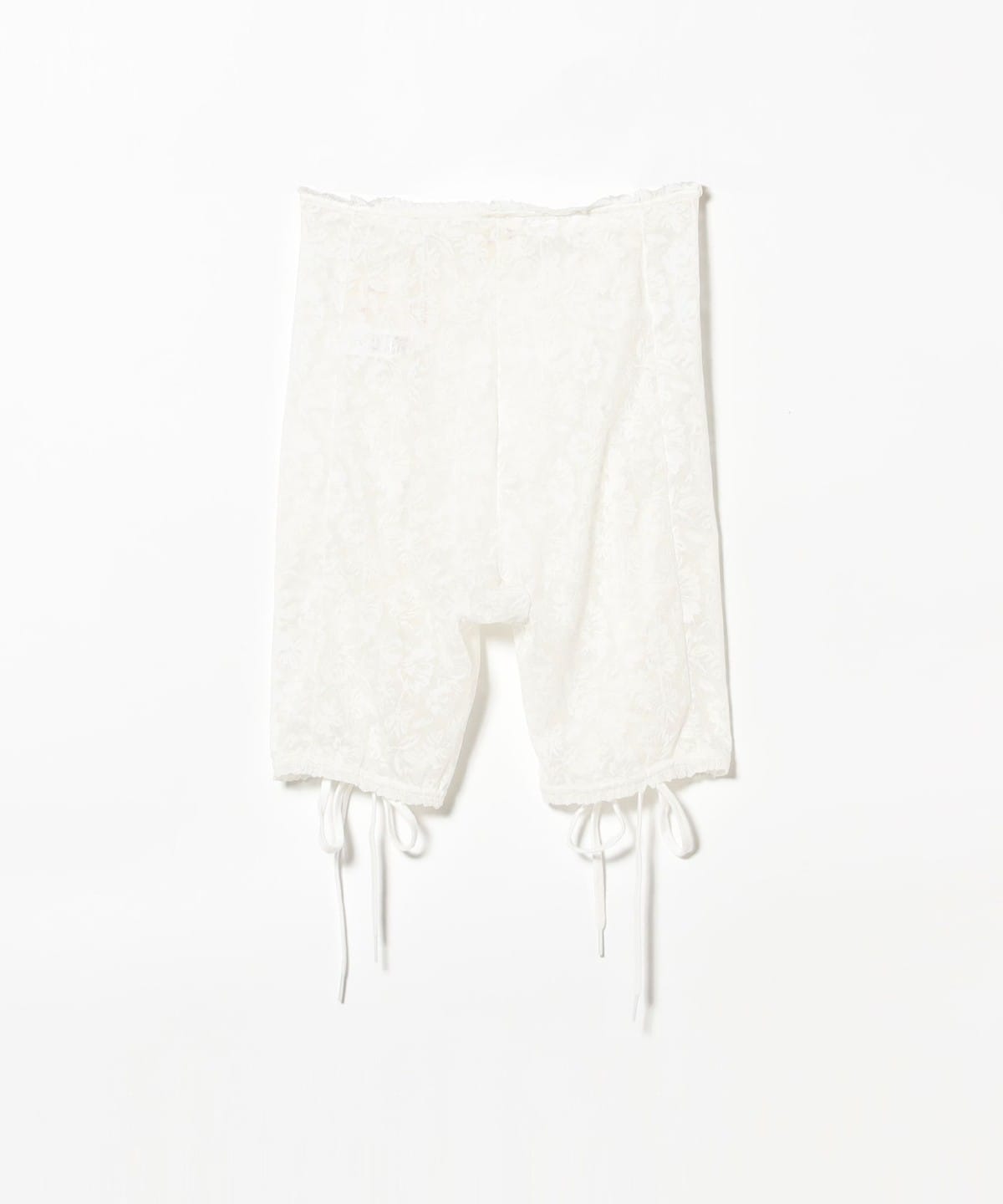 Ray BEAMS（レイ ビームス）YUHAN WANG / laced biker shorts