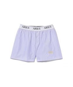 Aries / Stripe Poplin Classic Boxer Shorts