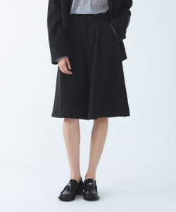 ストライプ ワイド ハーフ パンツ